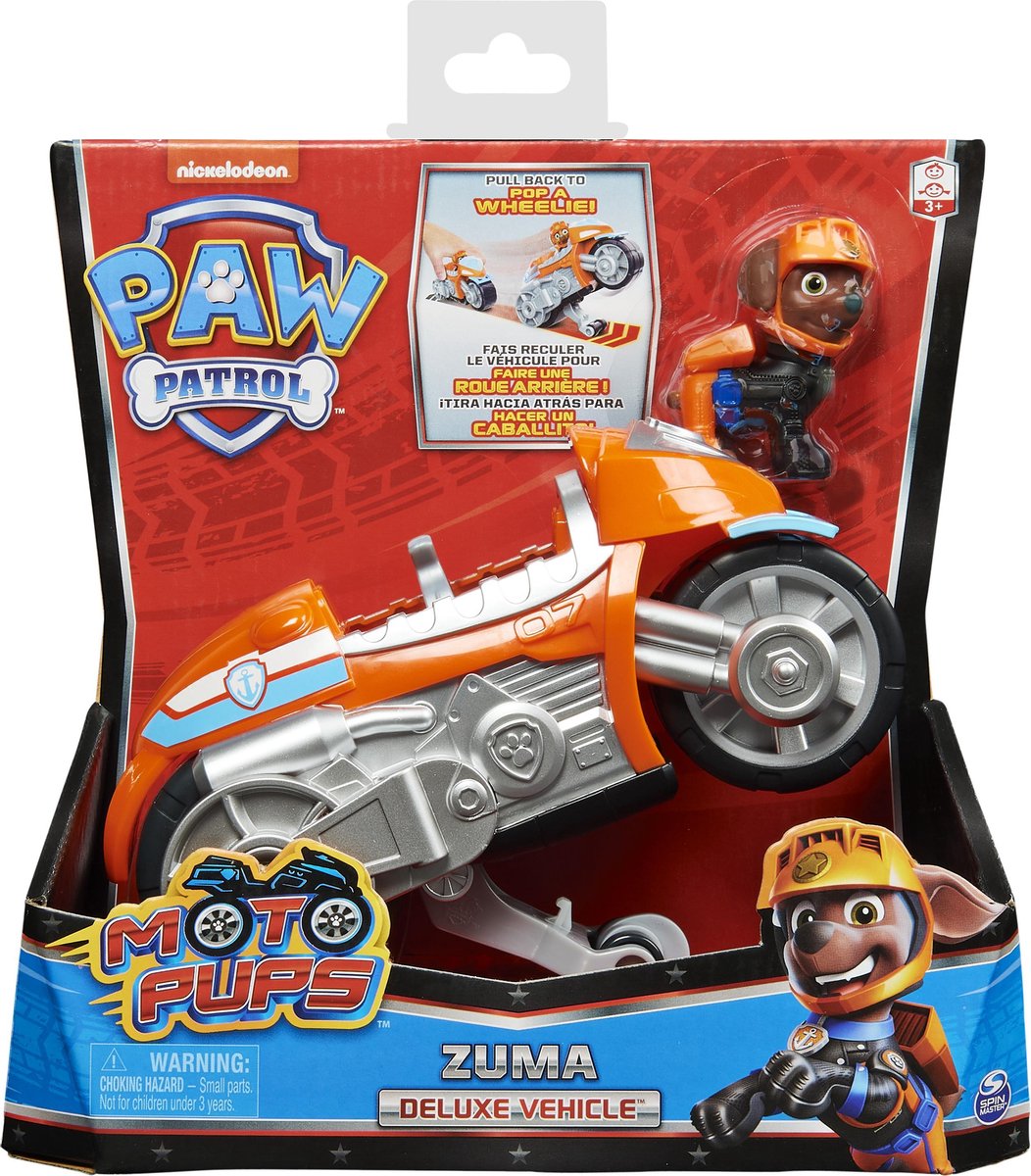 PAT PATROUILLE Zuma véhicule et Figurine Ultimate Rescue - Cdiscount Jeux -  Jouets