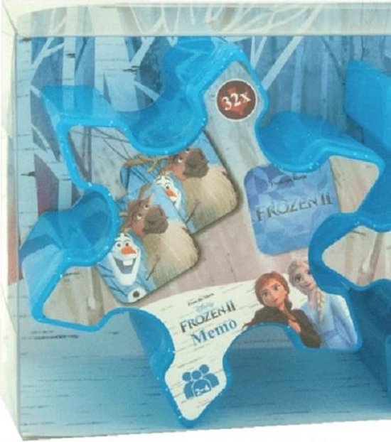Afbeelding van het spel Disney Frozen II junior MEMORY  blauw