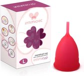 Intimichic menstrual cup medical grade silicone maat l 6+1 gratis