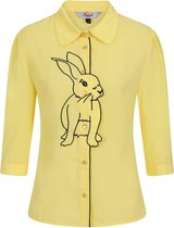 Dancing Days Blouse -M- BUNNY HOP Geel