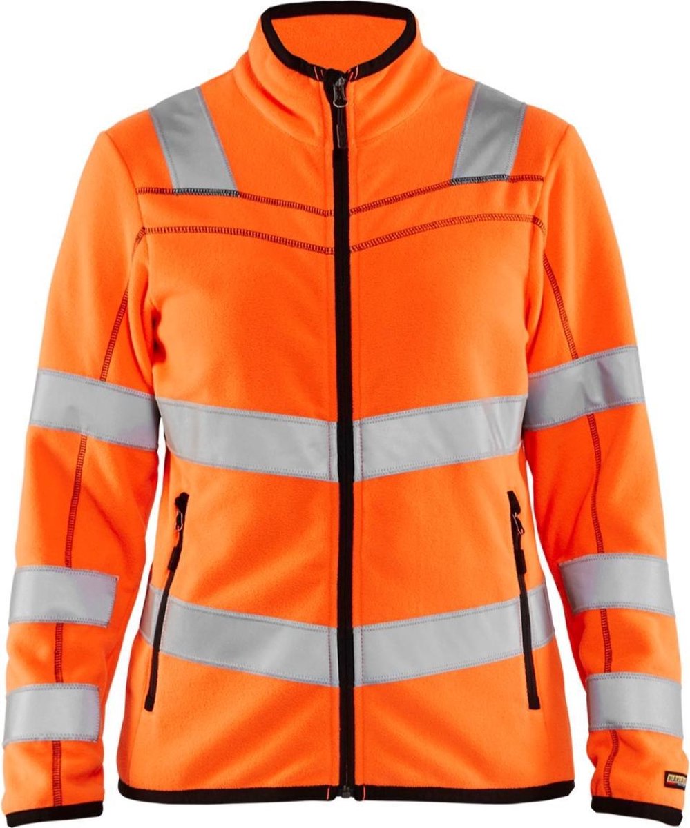 Blaklader Dames Microfleecevest High Vis 4966-1010 High Vis Oranje
