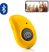 Bluetooth remote shutter – afstandsbediening voor smartphone camera – GEEL
