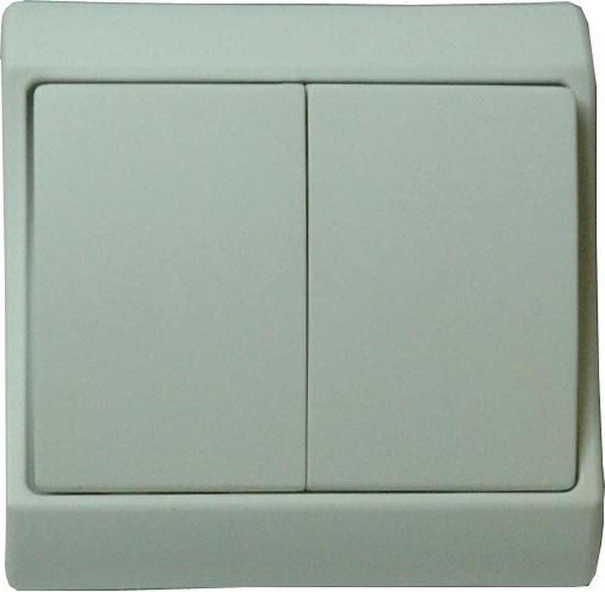 Dubbele schakelaar - Schema 5 - 10A - 230V - Crème - Inbouw