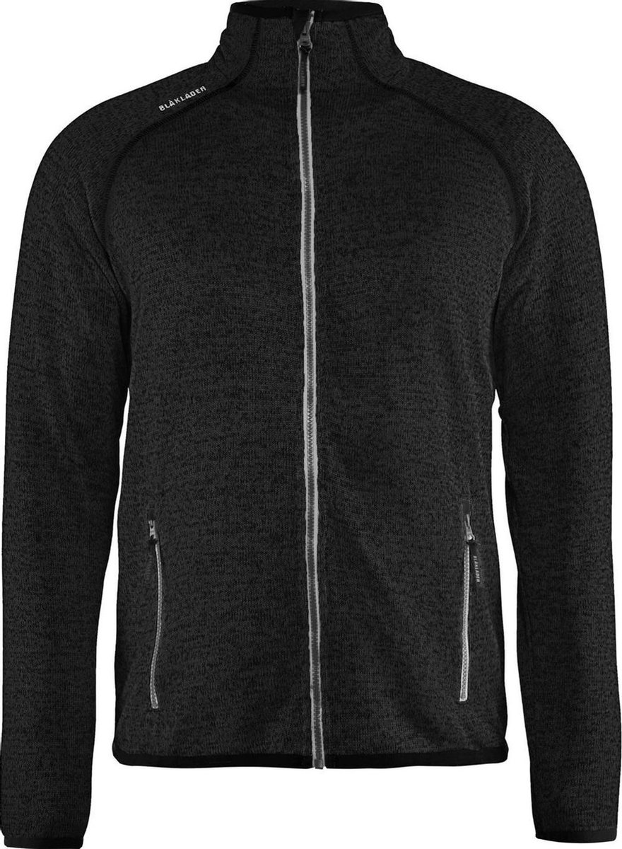 Blåkläder 4942-2117 Gebreid vest Antracit grey White maat S