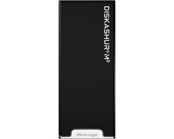 iStorage diskAshur M2 - externe harde schijf - M2 SSD - 240 GB - USB - 256-bit - Zwart