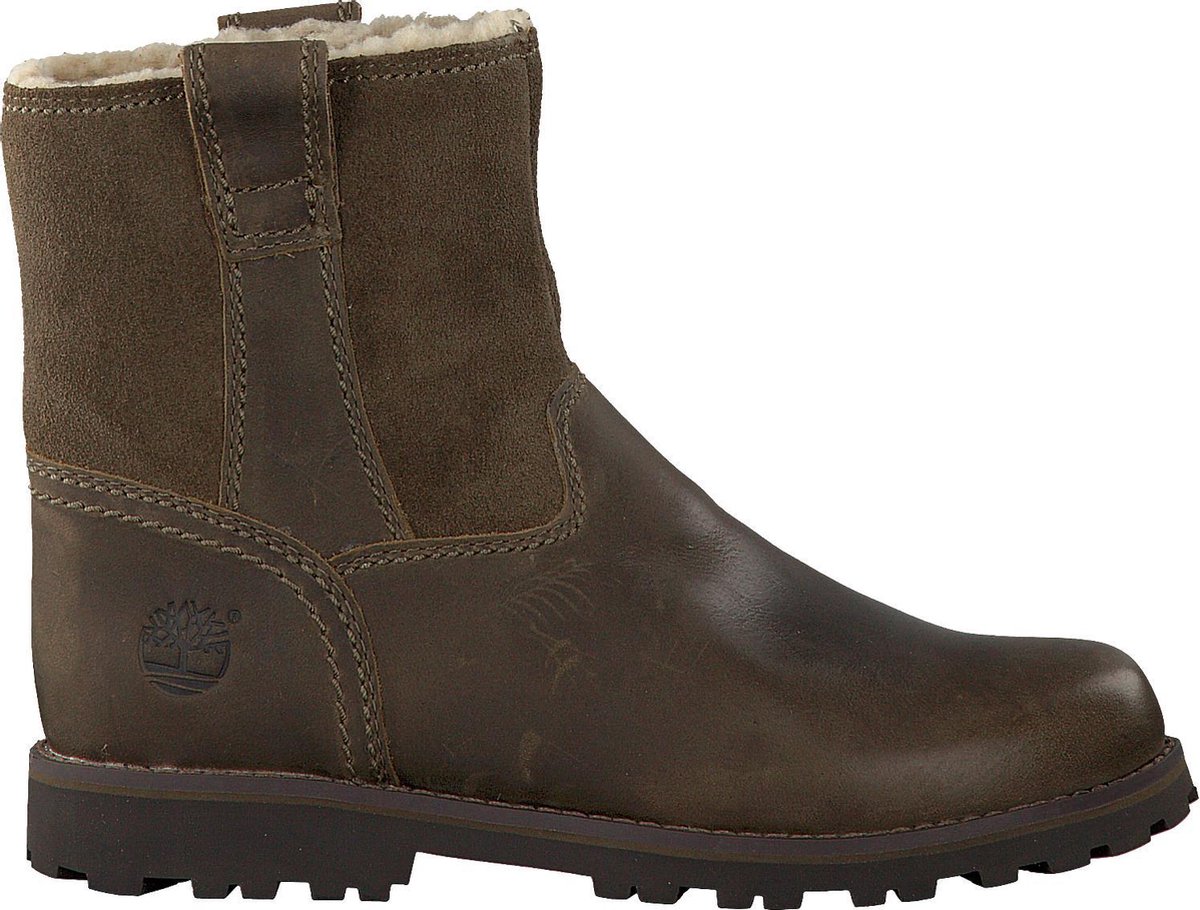 Timberland Chestnut Ridge Warm M Enkelboots Enkellaarsjes Jongens Groen -  Schoenen.nl