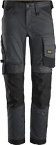 Snickers Workwear Snickers 6341 Pantalon de travail extensible AllroundWork gris acier / Zwart