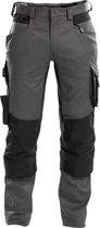 DASSY Dynax D-Flex Werkbroek Stretch Grijs/Zwart