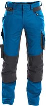 DASSY Dynax D-Flex Werkbroek Stretch Blauw/Grijs