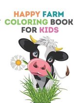 Happy Farm Coloring Book For Kids