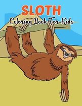 Sloth Coloring Book For Kids