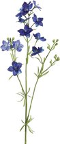 Viv! Home Luxuries Ridderspoor - zijden bloem - donker blauw - topkwaliteit