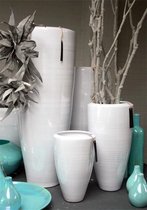 Witte pot X-design XXL