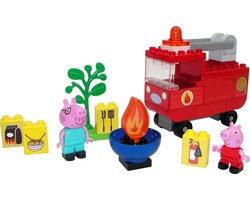 BIG - Bloxx - Peppa Pig - Brandweerwagen - Bouwset