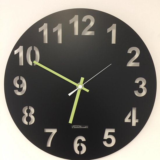 Horloge murale CHANTALBRANDO BLACK SKY MODERN DUTCH DESIGN