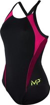 Michael Phelps Kalista - Badpak - Dames - Zwart/Roze - 36