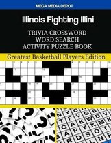 Illinois Fighting Illini Trivia Crossword Word Search Activity Puzzle Book