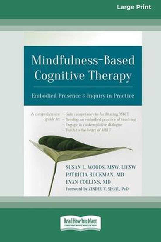 Mindfulness-Based Cognitive Therapy - cover