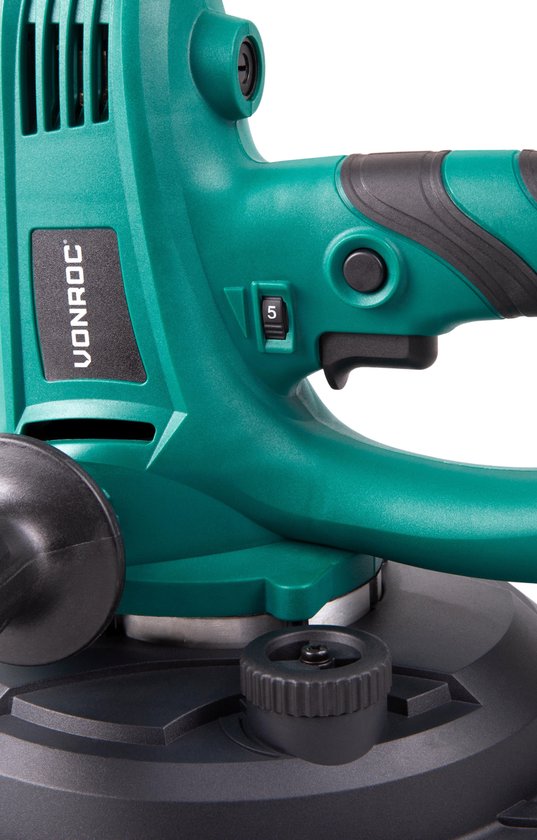 Vonroc Telescopische Plafondschuurmachine - 1050W - 225MM - Ideaal