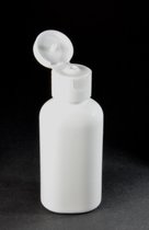 Flesje 50ml met Klepdop 1 stuk - Navulbaar - Lege plastic flessen - Lege Flesjes