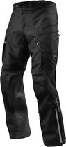 REV'IT! Component H2O Short Black Motorcycle Pants XL - Maat - Broek