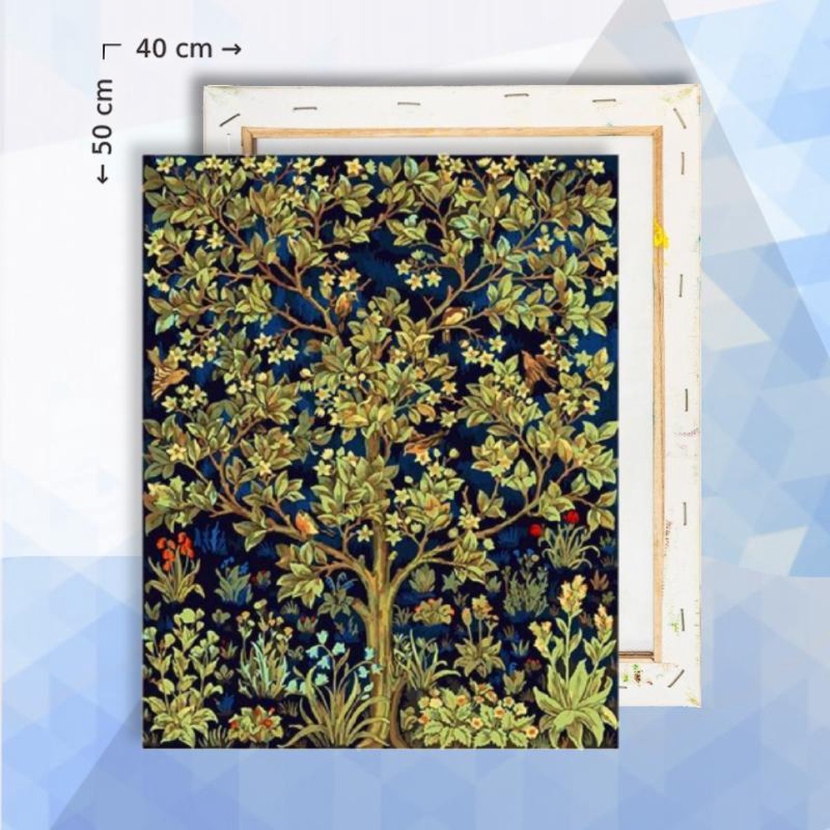 Schilderen op nummer pakket Tree of life 40 x 50 cm - met frame