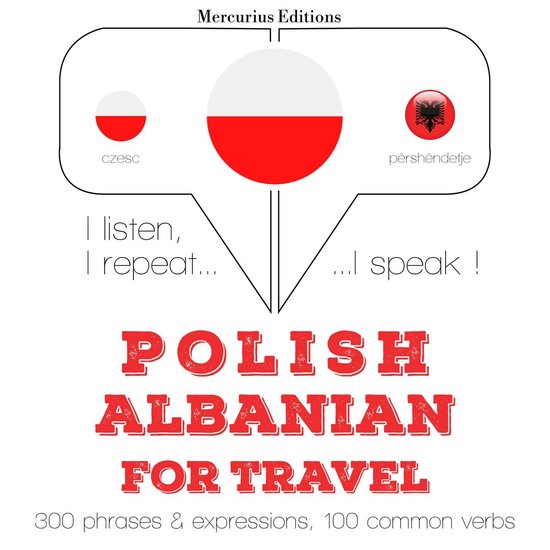 Polski - albański: W przypadku podróży - cover
