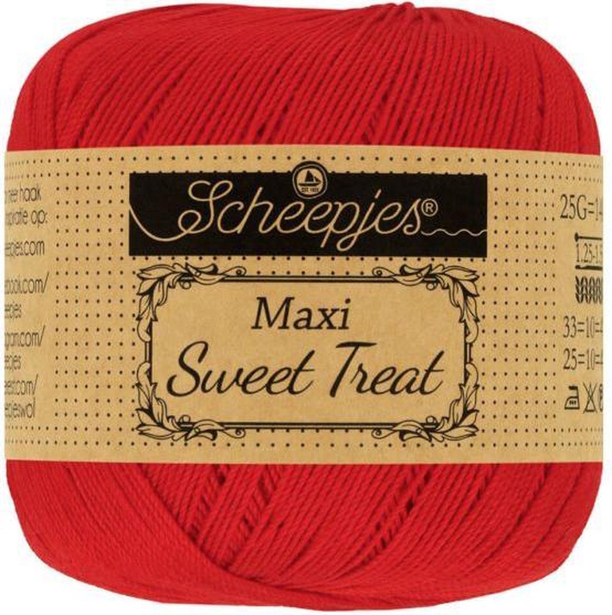 Scheepjes Maxi Sweet Treat 722 Red