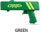 Capgun nieuwe versie cap gun bieropener fles opener bierdopje bierdopjes schieter groen - mancave verjaardag cadeau vaderdag kerst sinterklaas
