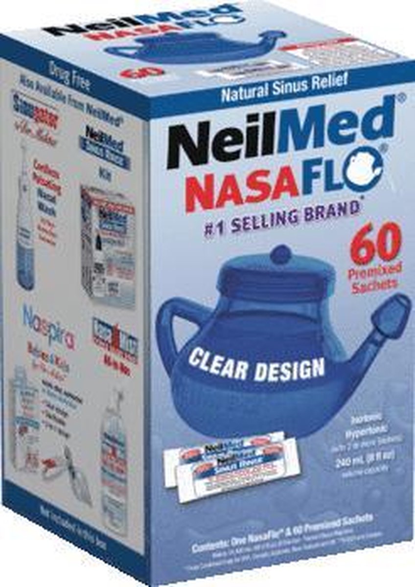 Goedkoopste NeilMed - Nasaflo - Neuskannetje - Neti-pot - Netipot