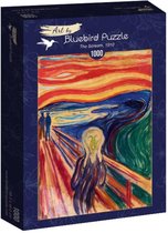 Munch - De schreeuw (1000 stukjes, kunst puzzel)