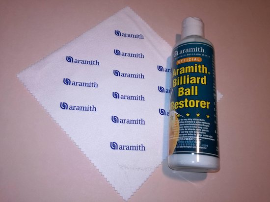 Set Aramith ball restorer + micro fibre cloth