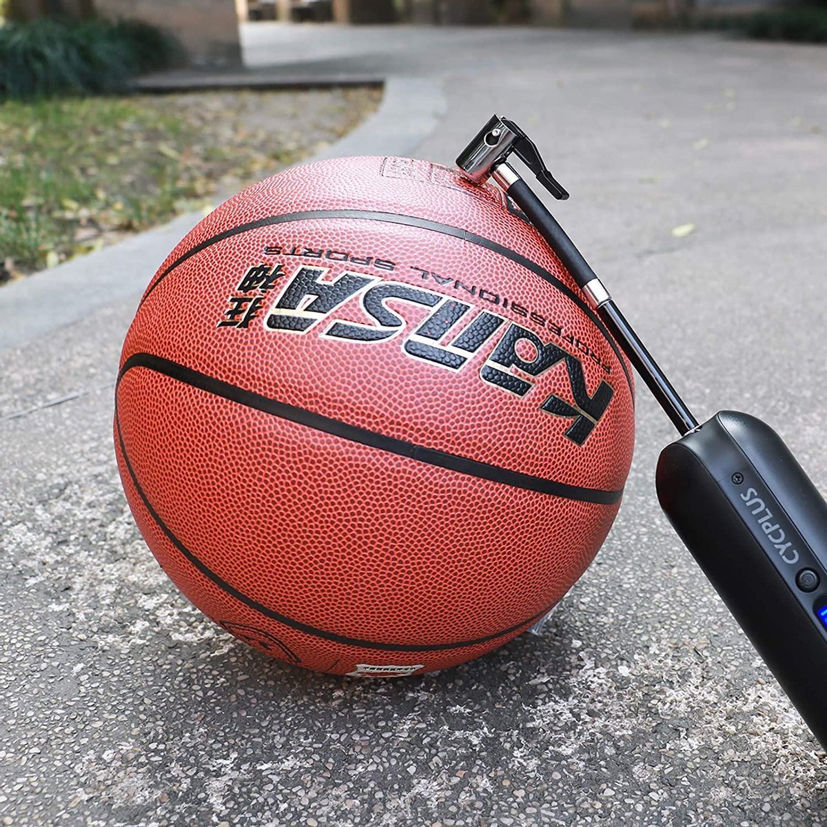 Cycplus A2 Elektrische fietspomp zwart. Ook voor auto-/motorbanden en  ballen - pomp - | bol.com