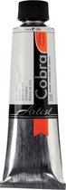 Couleur à l'huile diluable à l'eau Cobra 150mL 104 blanc de zinc