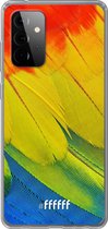 6F hoesje - geschikt voor Samsung Galaxy A72 -  Transparant TPU Case - Macaw Hues #ffffff