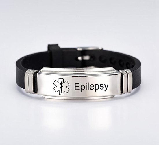 Bracelet - Epilepsie - bracelet d'avertissement | bol.com