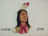Castagna, Western beeld, Indiaan, hangend, Red Cloud