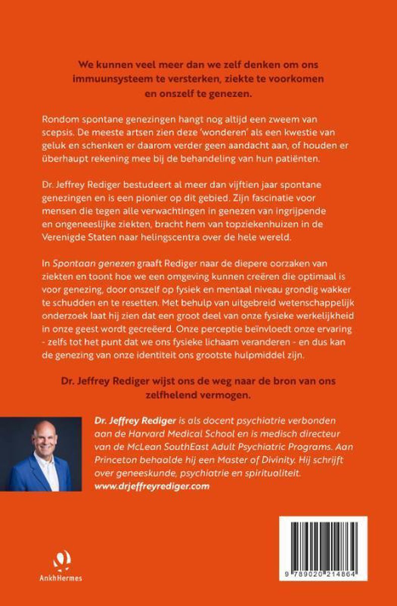 Spontaan genezen - back cover