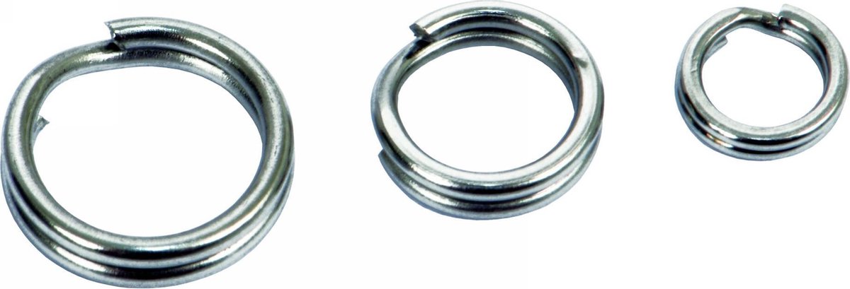 Predox Splitringen - hoogwaardige roestvrijstalen bevestigingsringen in 6 mm, 8 mm en 10 mm 10MM