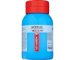 Talens Art Creation Acrylverf Pot 750 ml Briljantblauw 564