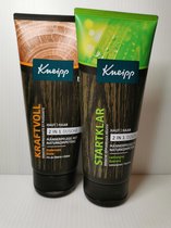 Set 2x Kneipp voor Mannen: Douchegel en Shampoo 2in1 (Startklaar en Krachtig) Frisse geur