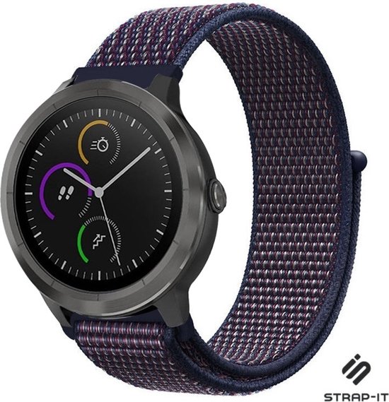 Per cinturino in twill di silicone Garmin Venu da 20 mm (rosa sabbia