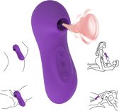 Rosebay Luchtdruk Vibrator  - Clitoris Stimulator - Clitoris Zuiger - Vibrator voor Vrouwen Clitoris - Dildo Vibrator - Tepelzuigers -  - Paars