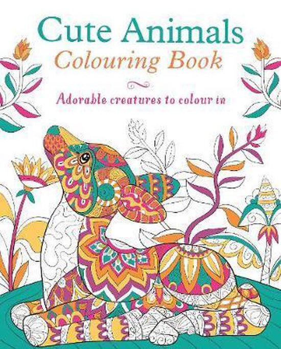 Cute Animals Colouring Book, Tansy Willow 9781789507881 Boeken