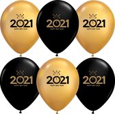 30 ballonnen Happy 2021