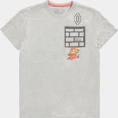 Nintendo 8Bit Super Mario Bros Mens Tshirt M