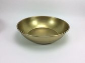 Schaal 40x28x11 cm goud metaal