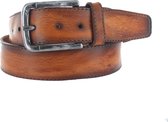 JOB86  - Vintage lederen herenriem - Cognac - 85 cm
