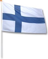 Vlag Finland 30x45 cm.