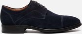 Ecco Citytray veterschoenen blauw - Maat 46